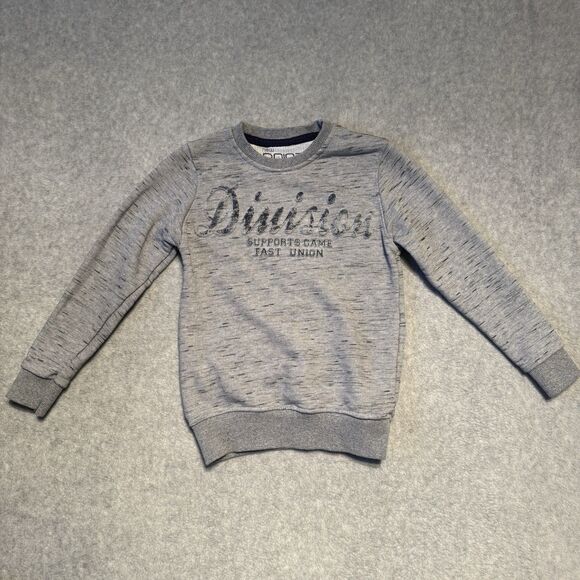 New York Hooded Pullover Sweatshirt Boys 5T Gray Bundle Crewneck Sweater - Picture 2 of 7